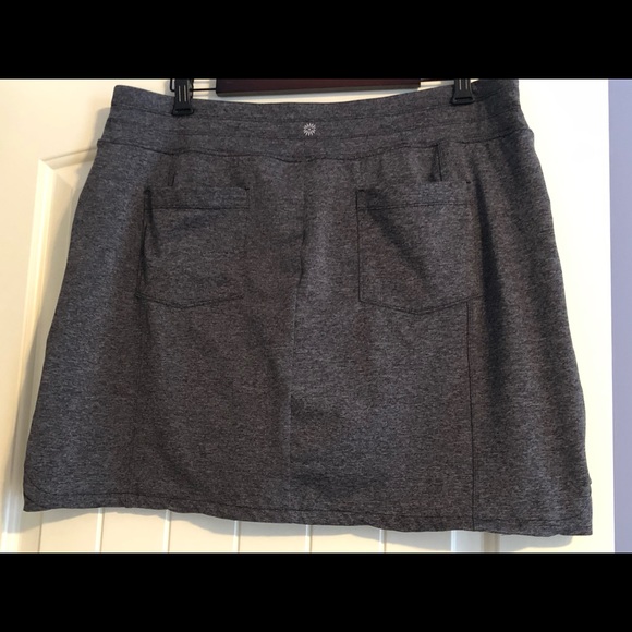 Womens Tangerine Gray Active Skort Skirt XXL 2XL - Picture 3 of 8
